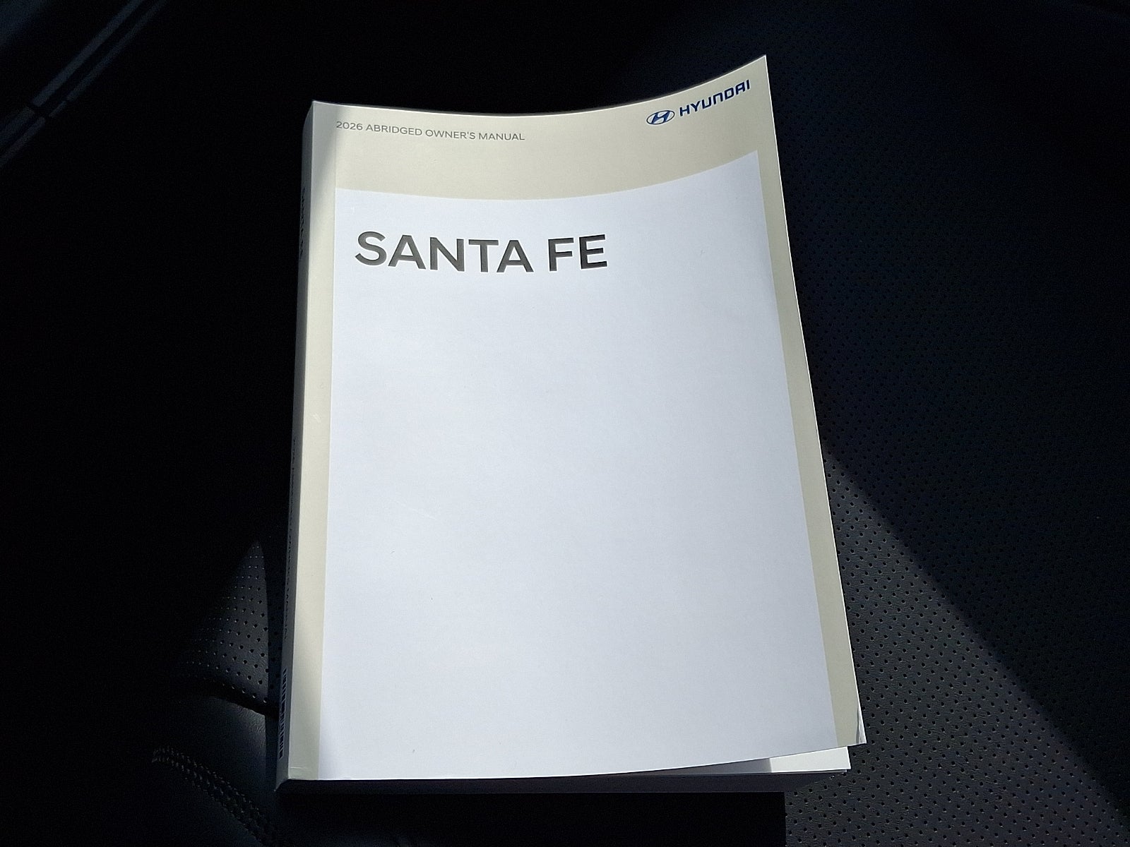 2026 Hyundai Santa Fe Calligraphy