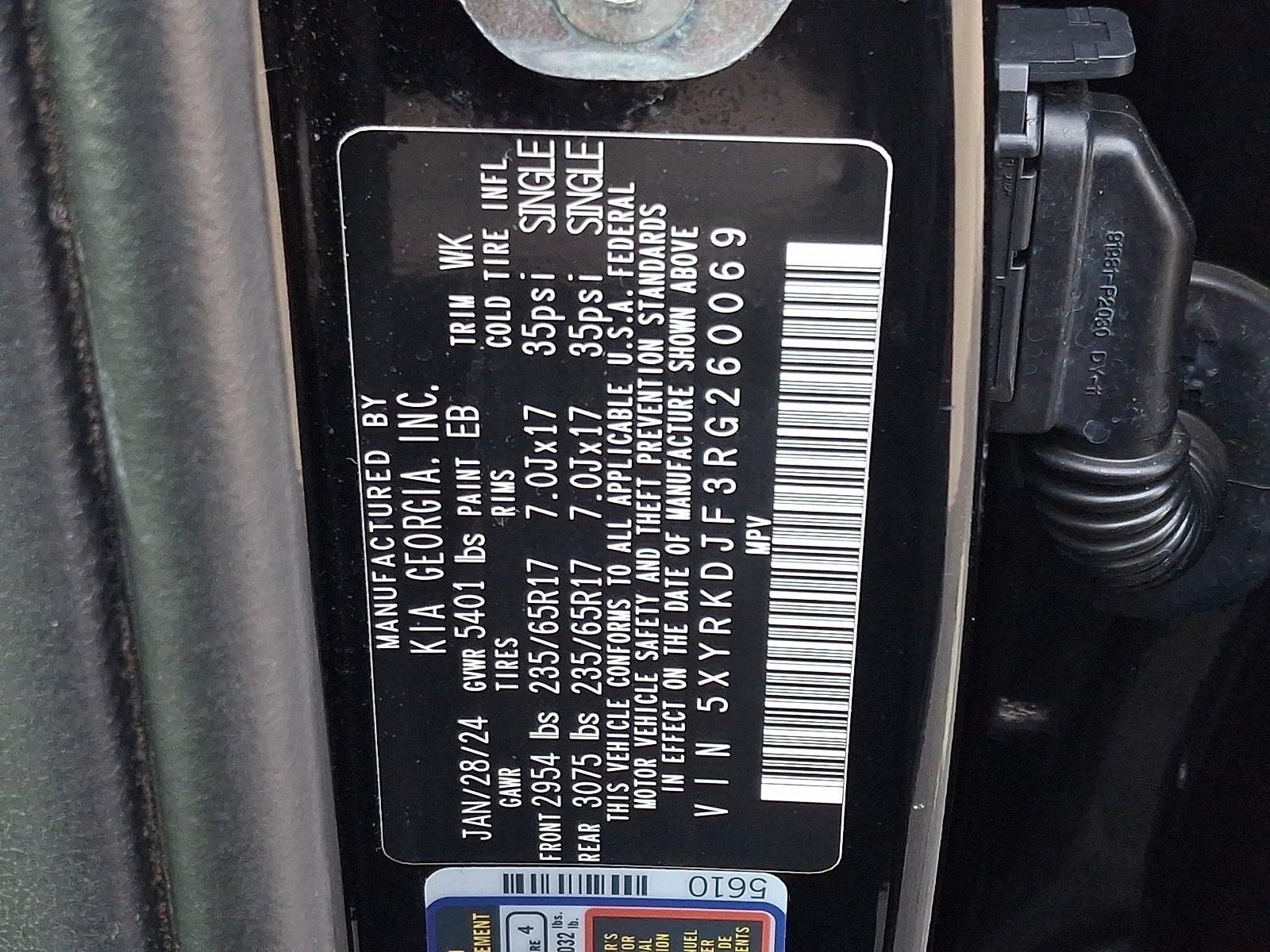 2024 Kia Sorento X-Pro SX Prestige