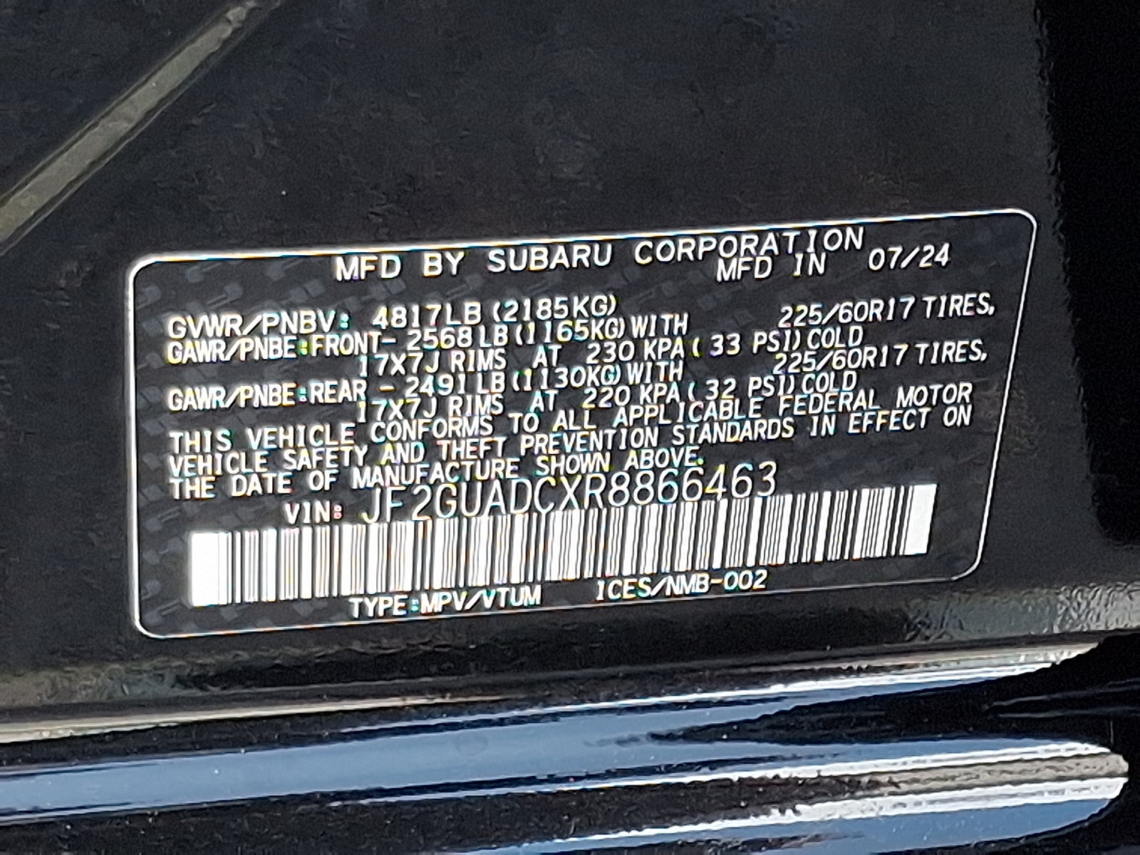 2024 Subaru Crosstrek Premium