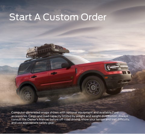 Start a custom order | Sea Breeze Ford in Wall NJ